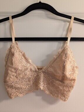 Anemone Lace Bralette in Light Nude